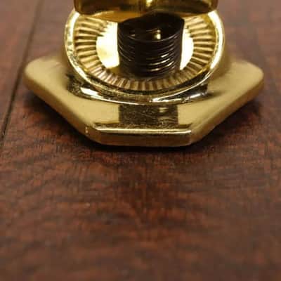 Unbranded Bass Drum Spur Bracket with Wingnut Gold image 2