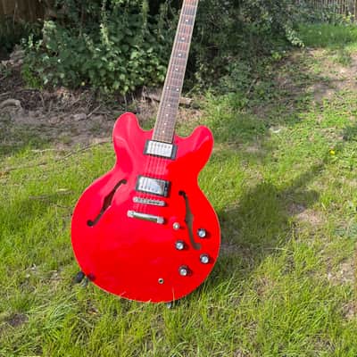 Epiphone “Inspired By Gibson” ES-335 (July 2023) Cherry (Frets Levelled, Crowned,& Polished, Full Set Up) image 2