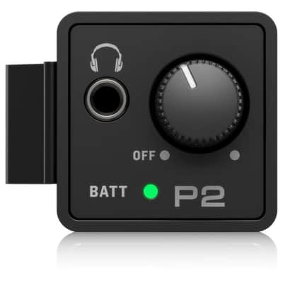 Behringer Powerplay P2 Personal In-Ear Monitor Headphone Amp 2022 - Present - Black image 3