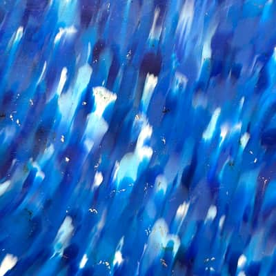 Korg Volca Rack, 3 Synth Stand, Recycled Plastic, Blue texture image 6