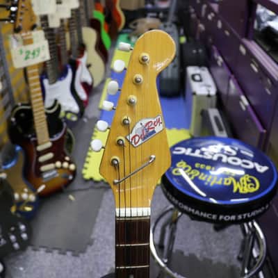 Teisco Del Rey E-110 1960's Sunburst image 4
