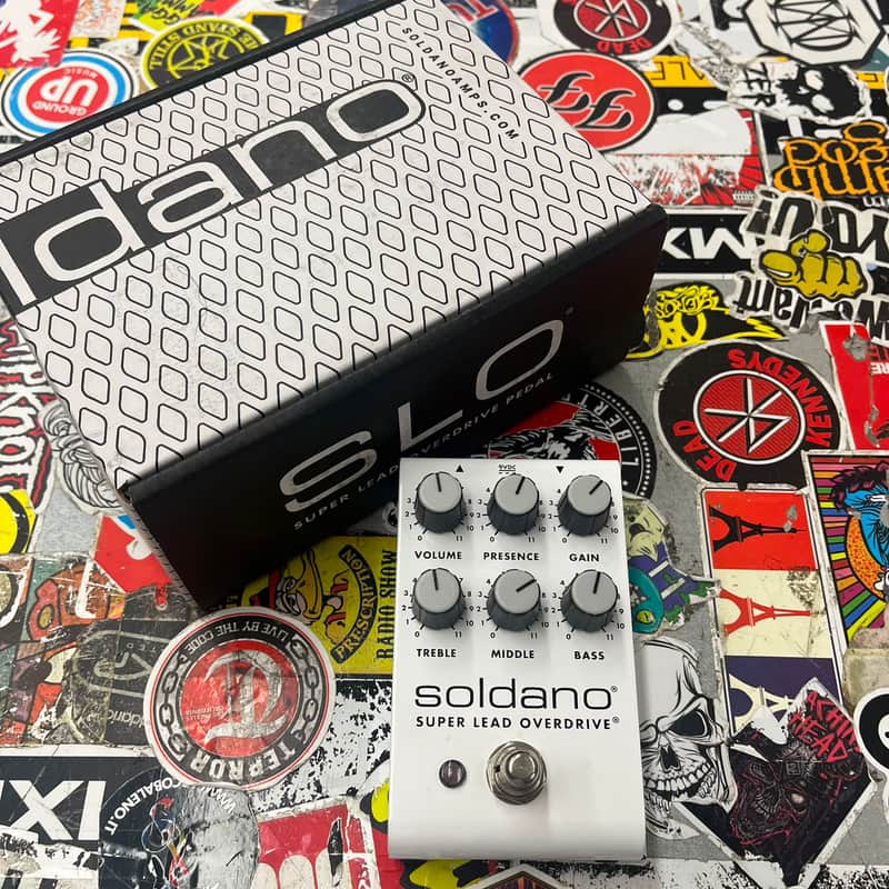 Soldano SLO Pedal 2022 - Present - White image 1