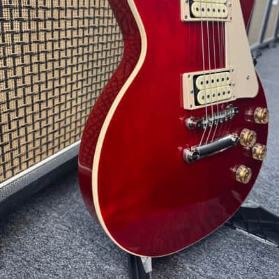 Gibson Les Paul Classic 2022 Bare Knuckle Cold Sweat Pickups - Translucent Cherry image 8