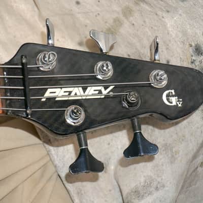 Peavey GV 5-string Bass Guitar Black * Graphite Neck * - For The Locals image 5