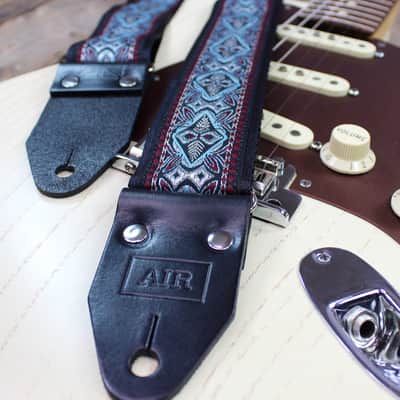 Air Guitar Straps Guitar Strap 🇬🇧 Leather - "Odin" Air Guitar Strap - Thick Leather Ends- Vintage Bild 3