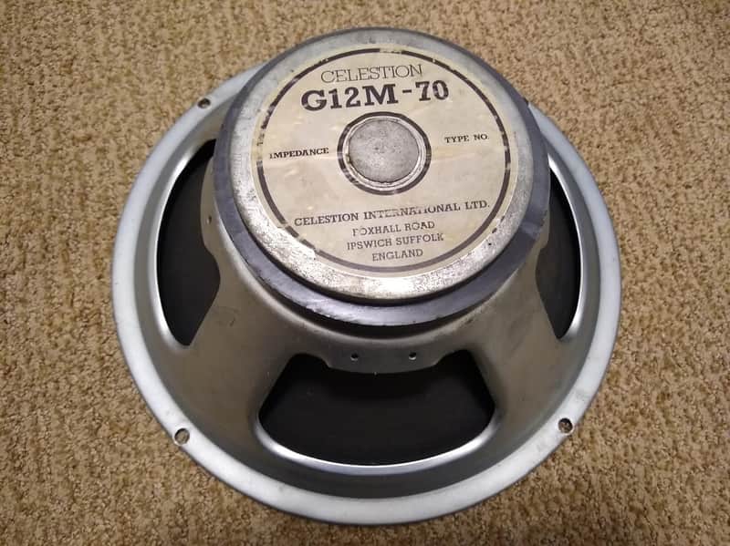 Celestion G12M-70 12 Inch Speaker - 8 Ohm - Made in England | Reverb