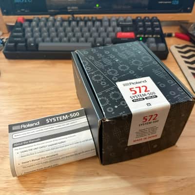 Roland System-500 572 Eurorack Phase Shifter / Delay / LFO Module 2016 - Present - Black image 2
