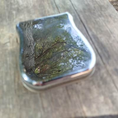 Vintage Original 1963 Fender Telecaster Ashtray Bridge Cover image 4