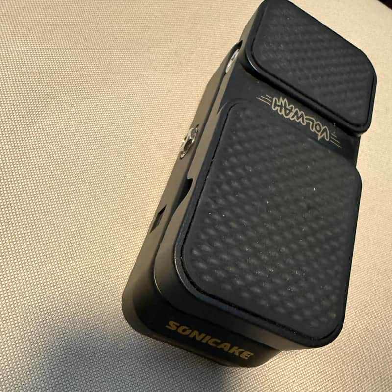 SONICAKE VolWah Active Volume And Wah Guitar Effects Pedal 2020s - Black image 1