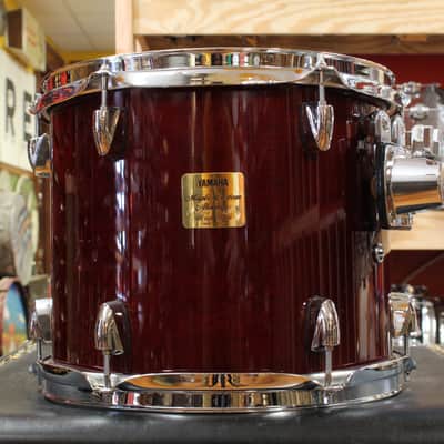 1990s Yamaha 10x12 Maple Custom Absolute Tom in Cherry Lacquer image 1