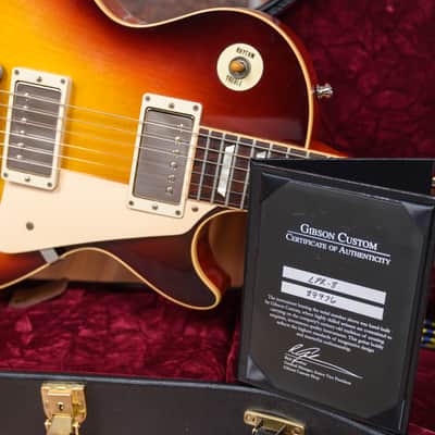 Gibson Custom Shop Les Paul R8 Maple Top Heritage Darkburst 2009 w/OHSC image 11