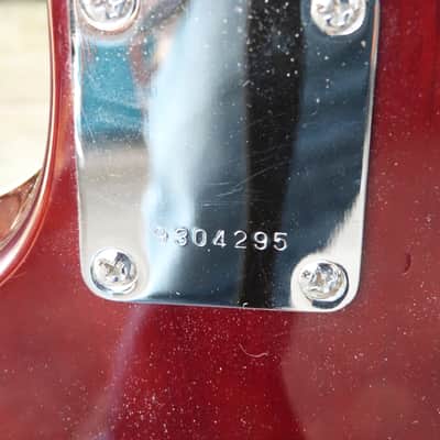 Gamma Single cutaway style guitar Japan 1970's 1970's cherry sunburst image 8