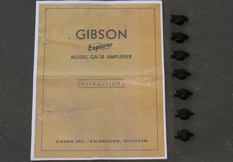 Vintage Chicken Head Knobs for 1950's to early 1960's Brown Gibson Amps image 1
