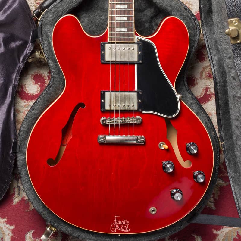 Gibson Custom Shop ES-335 Block Reissue 2010 - Antique Faded Cherry VOS #CS051722 Second Hand image 1