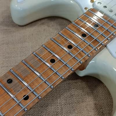 Sonnemo Custom Vintage ST relic, Transparent Blonde image 12