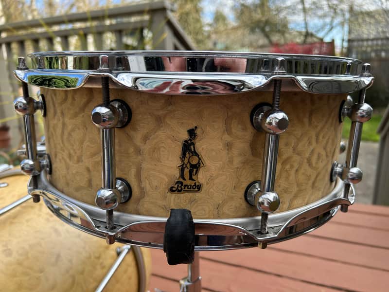 Brady 5.5x14 Jarrah Ply - Turtleback Satin Finish image 1