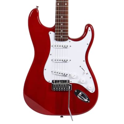Fazley Startist Plus ST118 Transparent Red with gig bag image 3