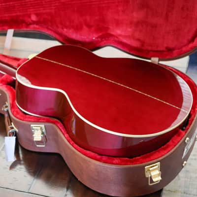Gibson Custom Shop SJ-200 - Norman's Rare Guitars Exclusive - "Western Stars" Double Pickguard 2024 - Burgundy / Red Gloss image 7
