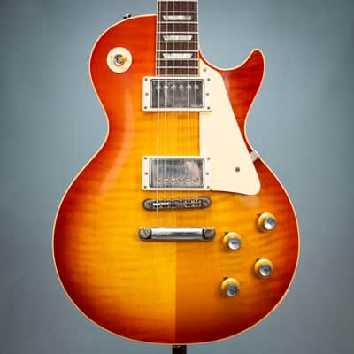 Gibson Custom 1960 Les Paul Reissue VOS w/Case - Tangerine Burst - Preowned image 1
