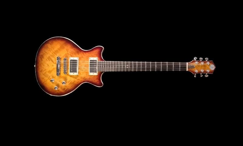 Luthier made semihollow guitar 2026 - Red cherry sunburst image 1