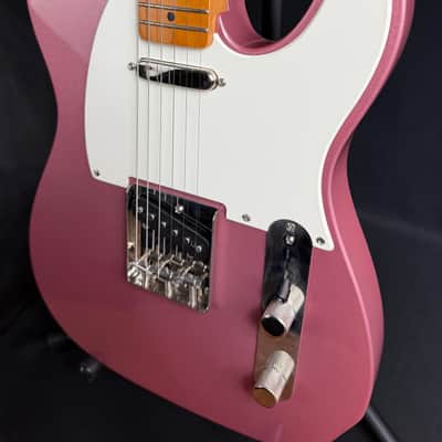 Squier FSR Classic Vibe 50's Telecaster Electric Guitar Burgundy Mist Finish (763) image 7
