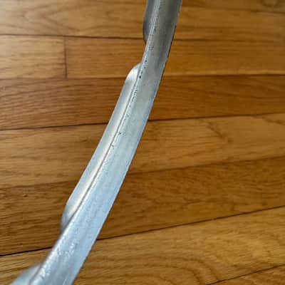 WFL Zephyr Lug Era 14 Inch Nickel Plated Snare Drum Batter Hoop Rim 8 Lug image 5
