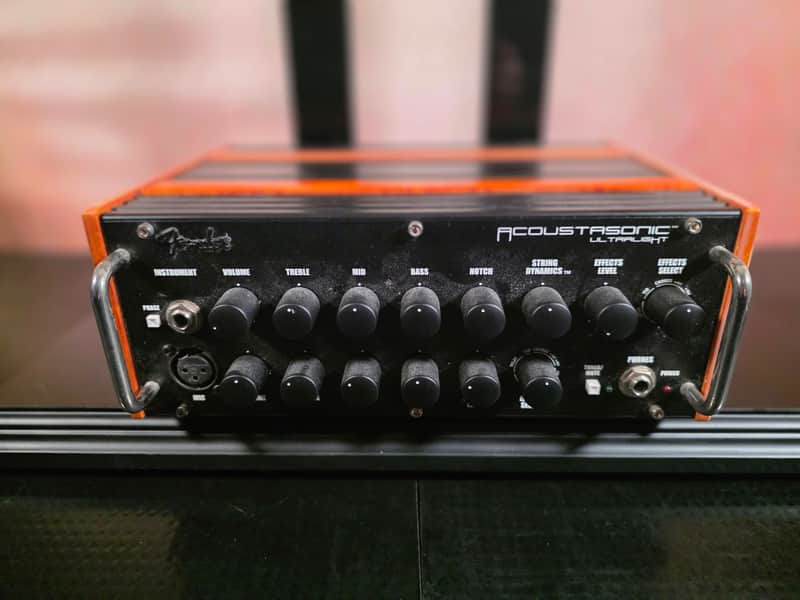 Fender Acoustasonic Ultralight 2-Channel 2 x 125-Watt Acoustic Guitar Amp Head 2006 - 2010 - Natural Maple image 1