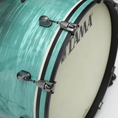 Tama 1B-MR42TZUSSG Starclassic Maple Shell Kit 4 teilig - Surf Green Silk/Smoked Black Nickel Hardware – B-Stock image 7
