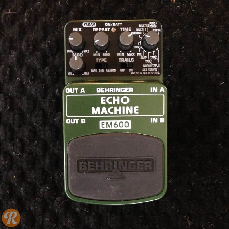 ギター BEHRINGER ECHO MACHINE EM600 Behringer EM600 Echo Machine Effector Good | eBay