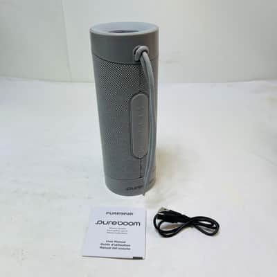 PureGear PureBoom Wireless Bluetooth Speaker Gray Portable 13hr Battery E8CBB image 2