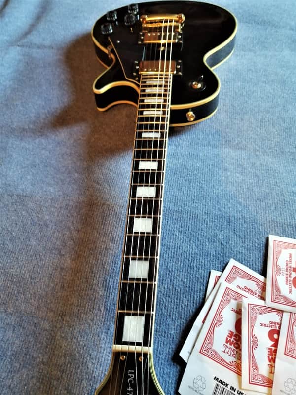 1970s/1980s - Aria/Diamond Les Paul Custom LPC-470 (Black Beauty