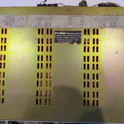 Studer Telephone Hybrid 1.918.102 Analog image 13