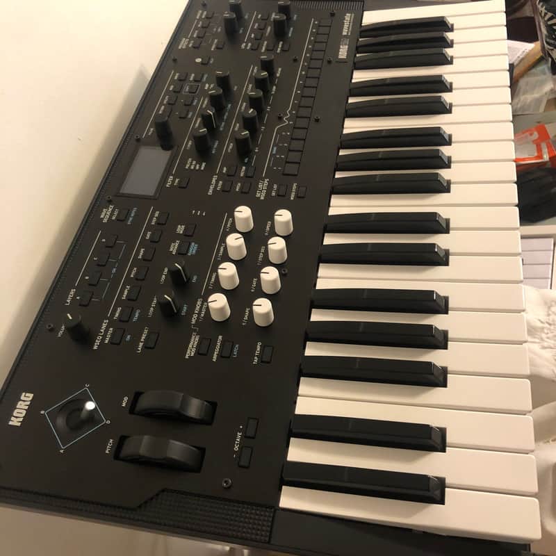 Korg Wavestate 37-Key Wave Sequencing Synthesizer 2020 - 2023 - Black image 1