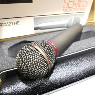 Genuine Audio-Technica ATM27HE Hypercardioid Dynamic Handheld Microphone Mic Same Day Shipping #DJ02 image 4
