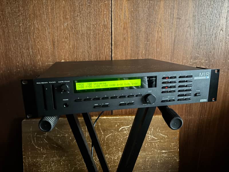 Korg M1R MUSIC WORKSTATION rack-mount module of M1 New internal battery image 1