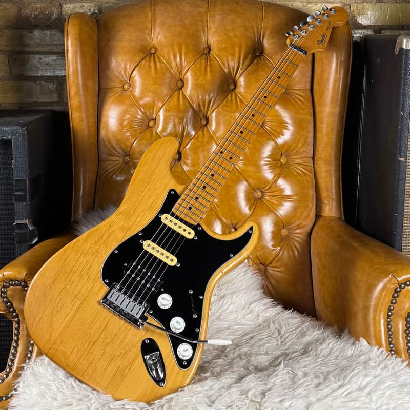 1989 Fender Stratocaster Plus Deluxe Vintage Made In USA Natural Electric Guitar W/ Original Hardshell Case! image 1