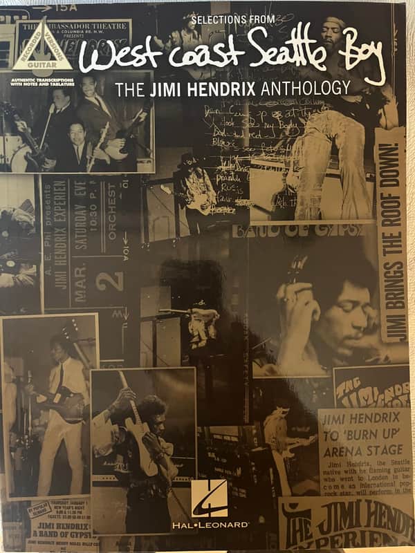 Jimi Hendrix - West Coast Seattle Boy - Guitar Tab / Tablature Book image 1