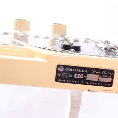1960s Columbia Lap Steel CEG-581 white image 5