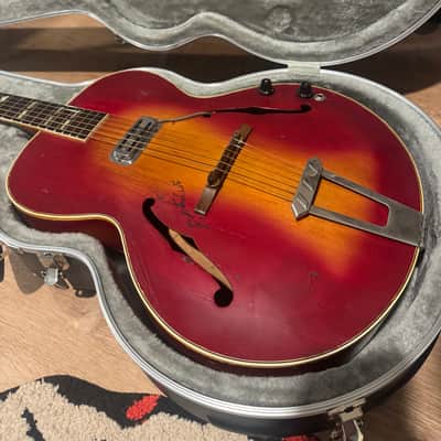 1951 Gibson L-4 F Hole Sunburst imagen 2