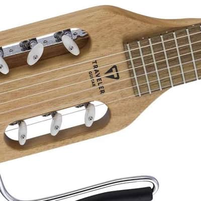Traveler Guitar Ultra-Light Mahogany Travel Nylon Guitar & Case image 3