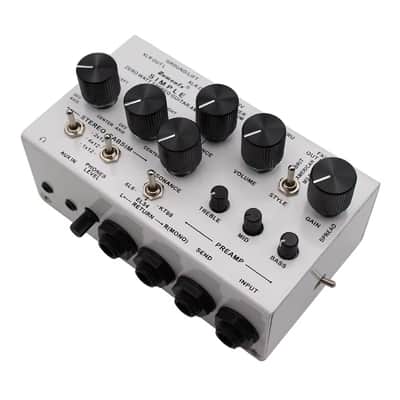Demonfx SIMPLE DI Box Effect Pedal Preamp Simulator,Power Amp Simplifier Pedal Stereo Cab Simulator for Electric Guitar image 3