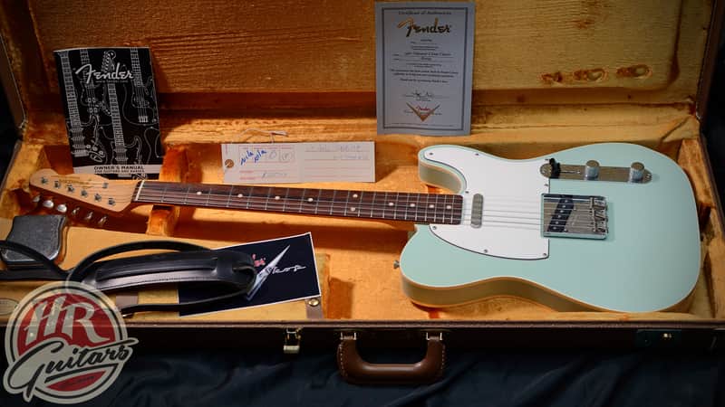 Fender Custom Shop 1960 Telecaster Custom Closet Classic - Sonic Blue image 1