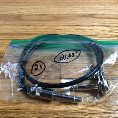 Mogami 2319 21.25” Pancake 1/4” - Small Barrel 1/4” Patch Cable image 3