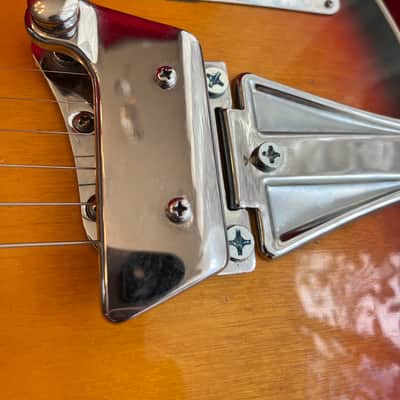 Vintage Kingston Semi-hollow body 1960s - Sunburst image 3