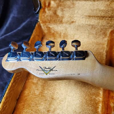 Fender Custom Shop Telecaster Custom with 70's style Cunife WideRange humbucker - nice!! image 8