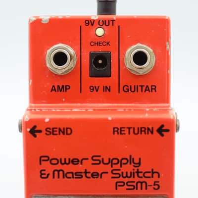 Boss PSM-5 Power Supply & Master Switch 1982 Made in Japan 236600 image 4