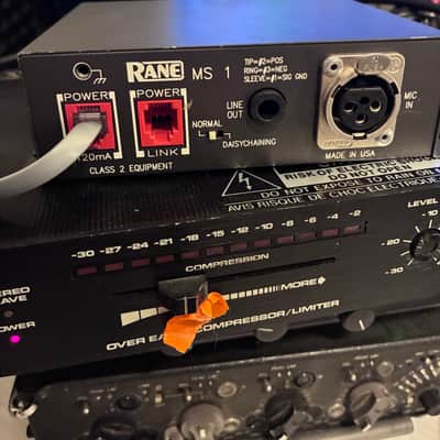 Rane MS-1 Mic Preamp w/ Power Supply MS-1 1990 image 3