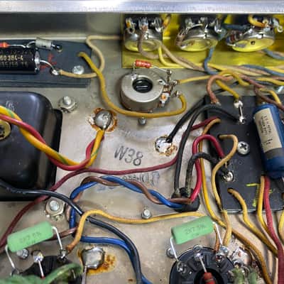 Fender Deluxe  1965 - Blackface non reverb - Vintage image 10
