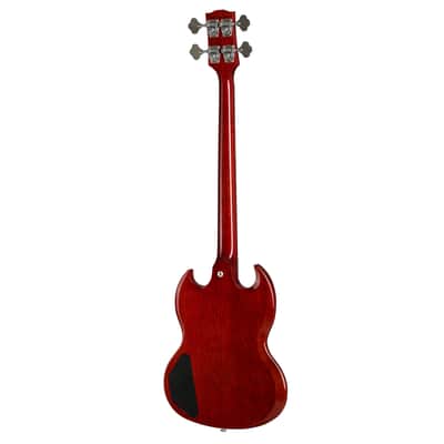 Gibson SG Standard Bass Guitar, Heritage Cherry image 2