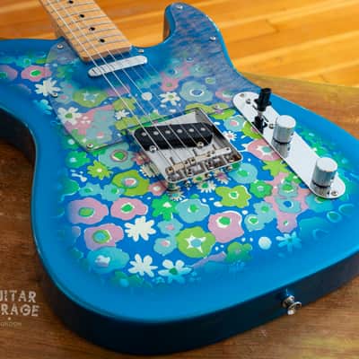 2016 Fender Japan Telecaster 69 Vintage Reissue FSR Blue Flower metallic - stunning MIJ! image 8